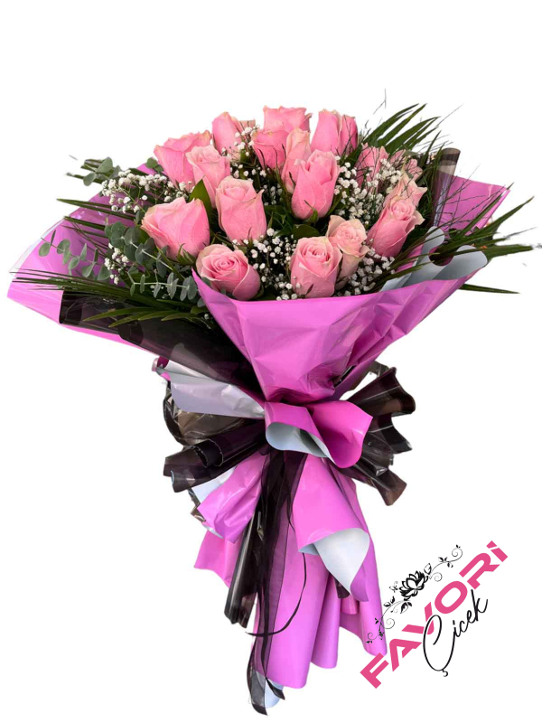 Pembe Gül Buketi