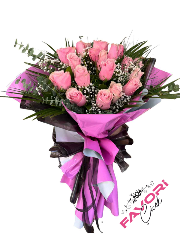 Pembe Gül Buketi