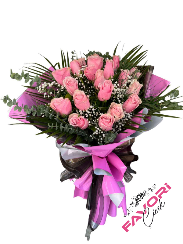 Pembe Gül Buketi